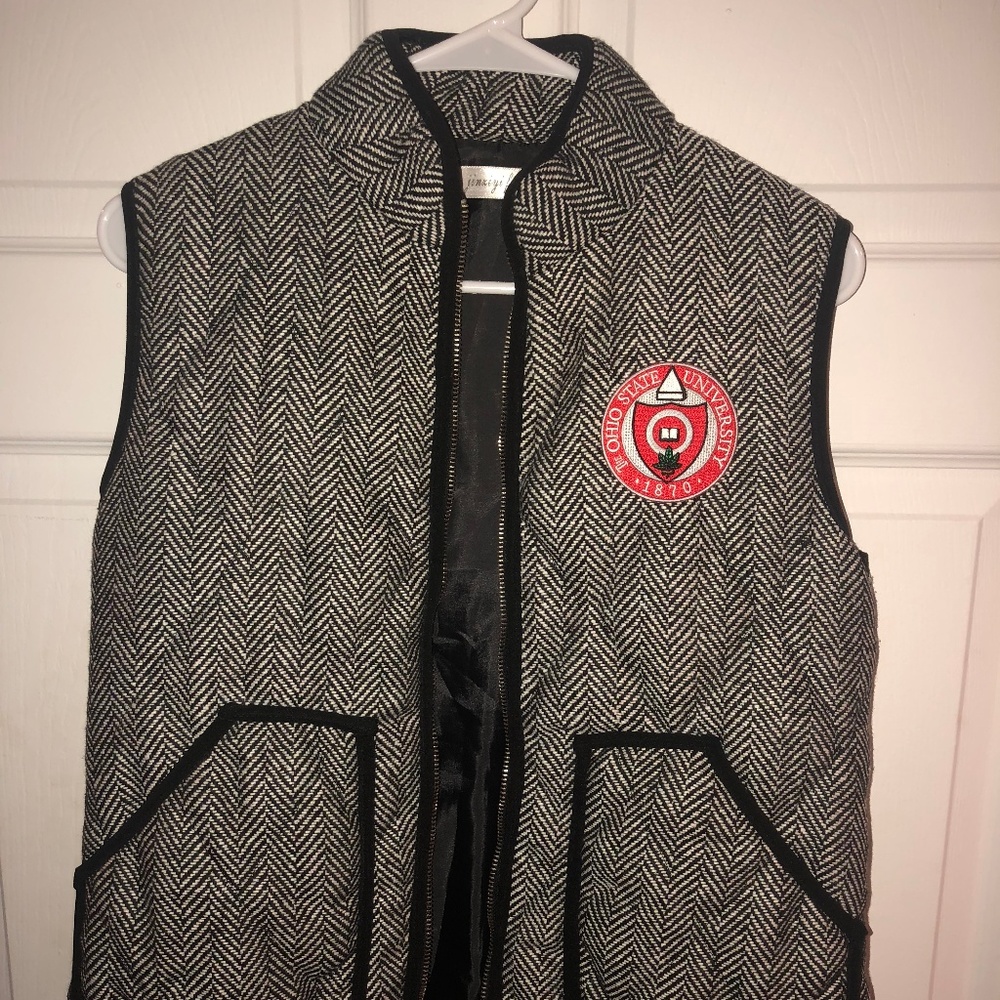 Ohio State Houndstooth Vest
